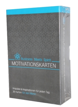 Motivationskarten Set Edition I für den Mann (Box Abb.)