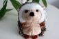 Preview: Cute plush fabric animal hedgehog (standing) by FÖRSTER