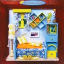 3-D picture frame DEKO-Kreativset (DIY-kit set) "My Dreamhouse"